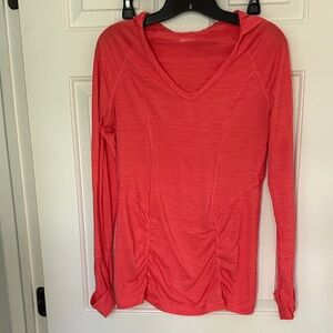 Zella activewear Coral Long Sleeve Hoodie